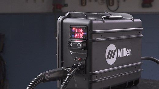 Portable and built to last, ArcReach® SuitCase® wire feeders ensure seamless operation and minimize downtime, letting you focus on welding. https://bit.ly/3Su2MiH | Miller Welders