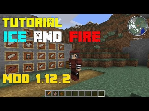 TUTORIAL ICE AND FIRE MOD #1 - MINECRAFT 1.12.2 / BESTIARIO, CÍCLOPES, GORGONA Y MÁS MOBS!!