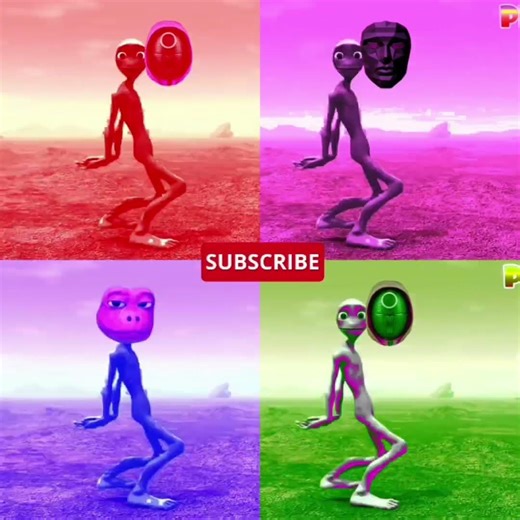 Alien Dance Battle Dame to cosita part-61 #elchombo #aliendance #funny #comedy #shorts