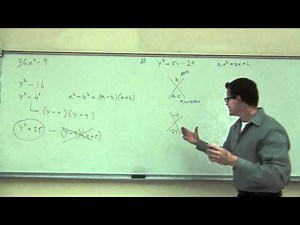 Intermediate Algebra Lecture C.1 Part 5
