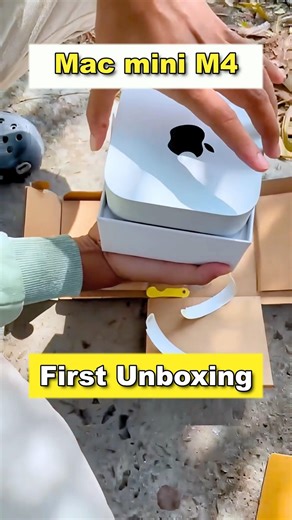 Unboxing Mac mini M4. Online purchase from #flipkart