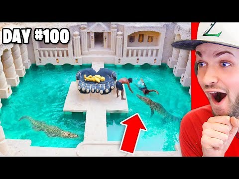 This took 100 DAYS to build! (Secret Underground Pool)