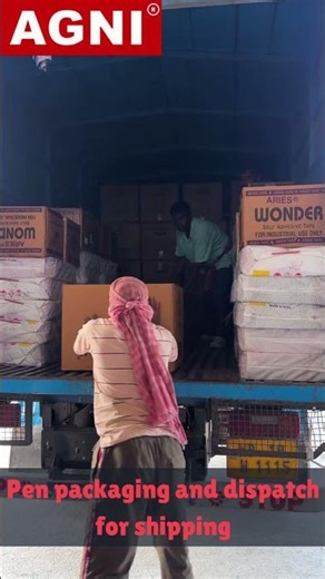 Pen Packaging & Dispatch Process | From Box to Shipment | Agni Pen