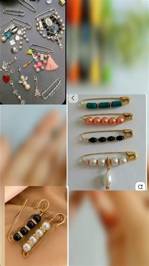 DIY handmade brooch pin 🤣 #trendingshorts #tiktokeffects #handmadebrooch #virralshorts #viralvideo