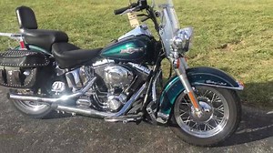 1.2K views · 86 reactions | Super clean 2001 Heritage Classic. 36k miles. Rare color! Injected! $7690 | Integrity Cycles | Facebook