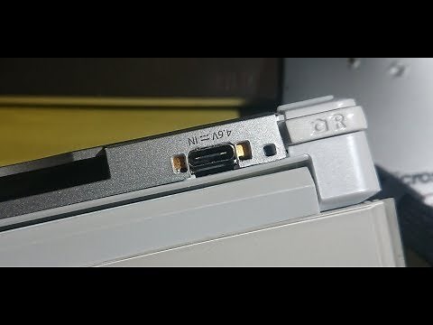 Installing a USB Type C charge port in a 3DS