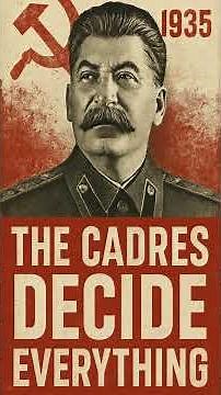 Stalin’s 1935 Speech: The Cadres Decide Everything