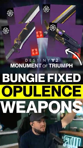 Bungie FIXED The Craftable Opulence Swords! 💪🔥#destiny2