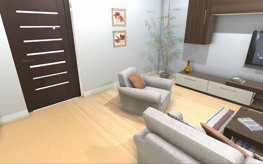 Unity普通室内交互效果