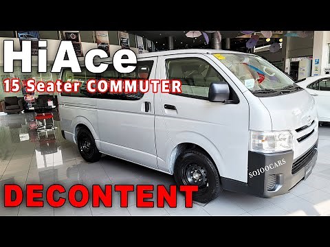 2021 Toyota Hi Ace Commuter 3.0L MT Decontent 15 Seater - [SoJooCars]