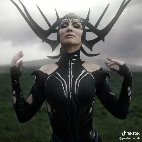 Cate Blanchett as Hela Marvel Edit