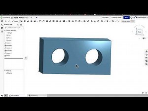 Using Hole and Thread Notes in Onshape