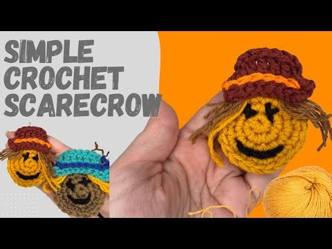 I Made An Easy Crochet Scarecrow