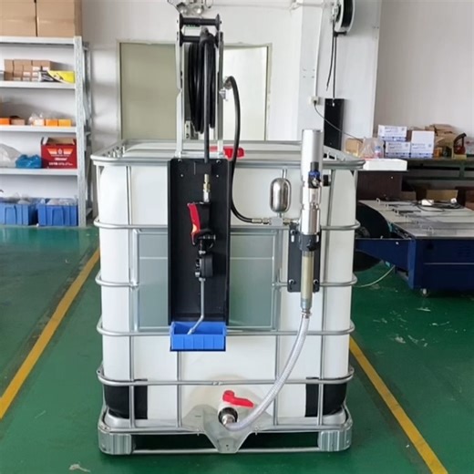 51 Air Operated Pressure Suction Pneumatic Metering Dispenser Extractor Filling 1000L Drum IBC Tank Engine Oil Pump