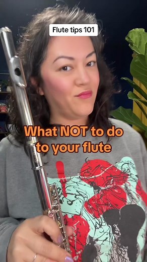 As a flute teacher and as someone who has sat on a flute I needed to get this message out there #flutetok #fluteplayer #bandkids #marchingband
