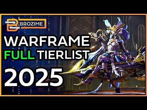 RANKING EVERY WARFRAME FULL ROSTER 2025