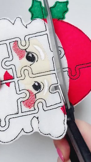 Christmas Santa Puzzle Game https://artapli.shop/products/christmas-santa-puzzle-applique-simply-ith-in-the-hoop-kids-game-idea-machine-embroidery-designs-sizes-for-hoop-5x7-6x10-8x8-felt-feltie ✅ Sizes from 4.5 up to 7.0 inches. ✅ Formats: PES, DST, EXP, VIP, HUS, XXX, JEF, VP3 ✅ Instant download. Digital file. #ChristmasEmbroidery #SantaClaus #puzzlegame #diypuzzle #kidsembroidery | Artapli