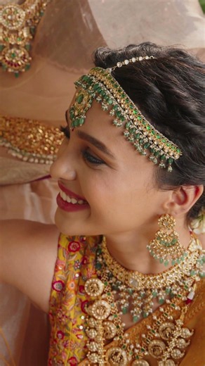 Royal Kundan Bridal Jewellery Set | Traditional Wedding Kundan Necklace & Vaddanam Collection