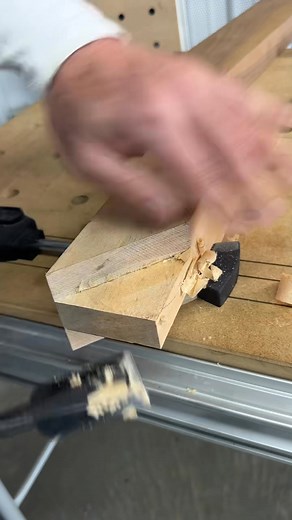 250K views · 3K reactions | Cutting mitered bridle joint with Suizan JAPAN saws and chisels | The Dusty Lumber Co. | Facebook