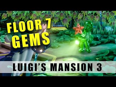 Luigi's Mansion 3 7F Gems - All Floor 7 Garden Suites gem locations
