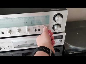 Retro Hi-Fi: Technics SA-100L AM/FM Receiver operation