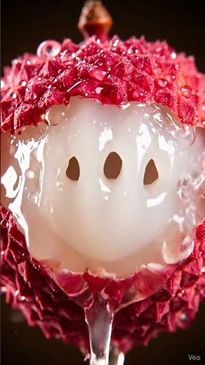 ✨ "Juicy Lychee Eats Itself | Hyper Realistic ASMR | Sweet & Satisfying 4K Animation"