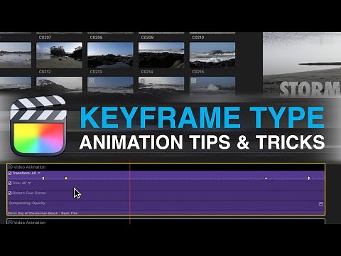 Animate Text with Keyframes in Final Cut Pro Tutorial [KEYFRAMES MADE SIMPLE]