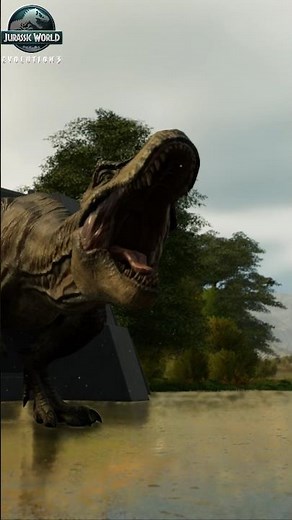 Tyrannosaurus Rex appearance scene | Jurassic World Evolution 1 - 3