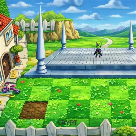 Exploring Cell in Dragon Ball Z and Plants vs Zombies