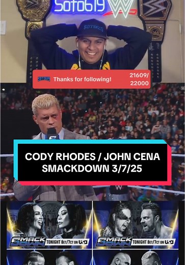 Cody Rhodes Promo Surprised by John Cena's Theme
