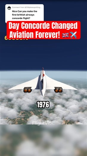 Day Concorde Changed Aviation Forever! 🇬🇧✈️