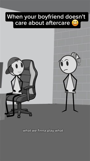 211K views · 451 reactions | When your boyfriend doesn't care about aftercare @Wannabegeorge #fyp #relatable #aftercare #boyfriend #sleepover #humor #girlfriend | Humor Animations | Facebook