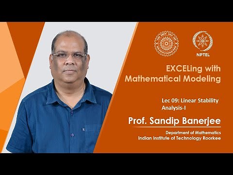 Lec 09: Linear Stability Analysis-I