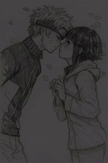 Drawing Naruto and Hinata: The Art of Love