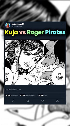 Kuja Pirates vs Roger Pirates #shorts #onepiece #roger