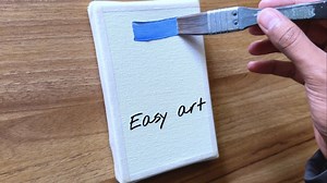 Sunrise in winter forest acrylic painting full tutorial 🌳❄️ | Vinee Painting