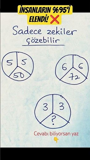 IQ seviyeni test et: Soru işareti yerine ne gelmeli? 🤔