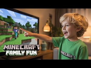 “My Kid’s First Minecraft Adventure: Surviving Our Wholesome Night!” ⛏️🌙❤️