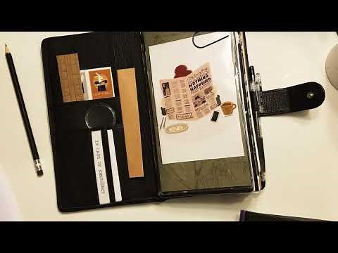 Travelers Notebook Planner - Bullet Journal + Getting Things Done - Sept. 2019