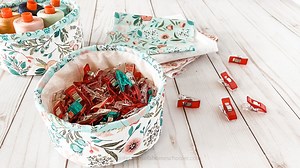 Erica's Fabric Notions Bowl / Tutorial - Confessions of a Homeschooler