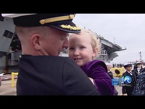 USS George Washington returns to Naval Station Norfolk