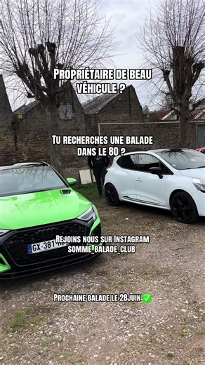 Balade Auto 80 : Prochaine sortie 28 juin