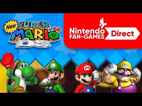 New Super Mario 64 DS Trailer - NFGD 2022