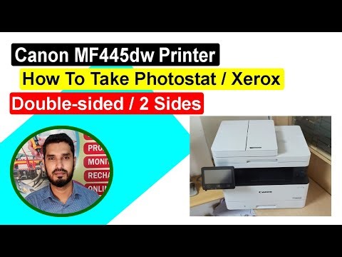 Canon MF445dw Printer Take Photostat / Photocopy / Copy Prinitng / Xerox / Copying In Double Side