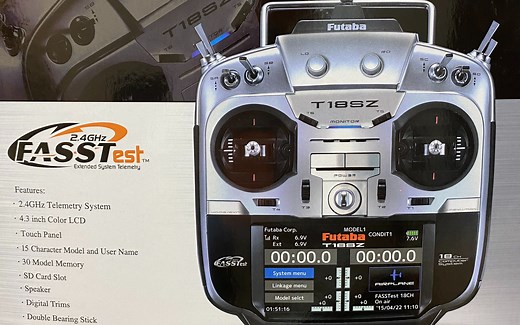 FUTABA-18sz的襟翼补偿设定