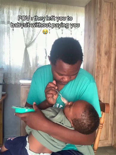 POV they left you to babysit without paying you anything 😭😭😭😭