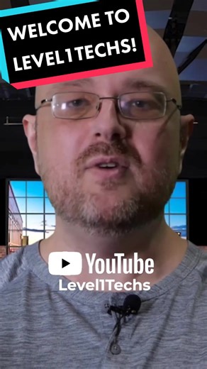 Welcome to Level1Techs! We're just a bunch of YouTube nerds sharing our knowledge about technology, science, and design! #fyp #nerdtok #linux