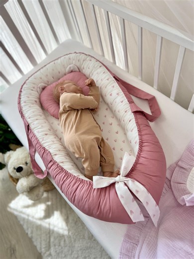 Baby Nest With Pillow Sewing Pattern PDF, Babynest, Newborn Baby Cocoon Pattern With Removable Mattress, Baby Crib Digital Pattern, Baby PDF - Etsy