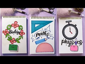 11 Aesthetic History Front Page Ideas | Cute & Creative Notebook Covers for Students