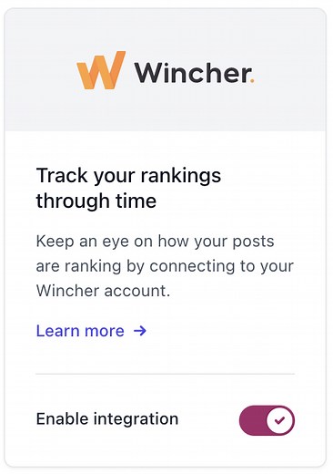 How to use the Wincher keyphrase performance tracker integration in Yoast SEO